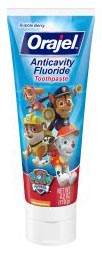 Orajel™ Kids PAW Patrol™ Anticavity Fluoride Toothpaste