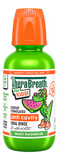 TheraBreath™ For Kids! Anti Cavity Oral Rinse - Wacky Watermelon