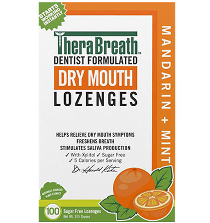 TheraBreath™ Dry Mouth Lozenges - Mandarin Mint